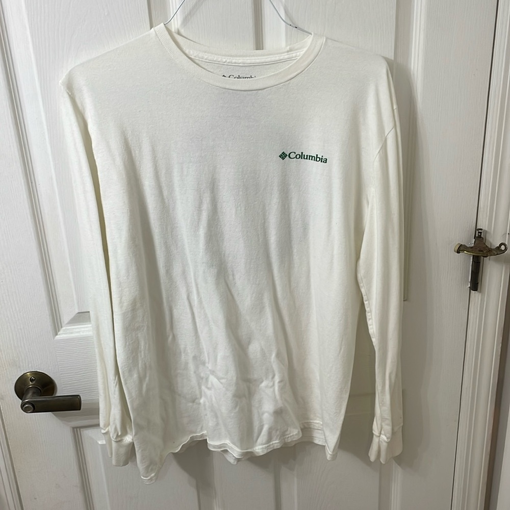Columbia men’s long sleeve shirt large